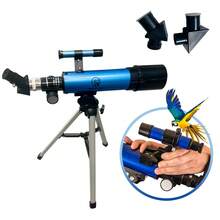 LOVEWE 70mm Aperture 150X Monocular Telescope - Portable With Tripod Phone Mount, Essential For Adult Camping Education Xmas Halloween Gift - White - View 2