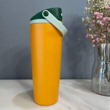 30 Oz  Outdoor Sports Water Cup Water Bottle Stainless Steel Vacuumowala Insulated Cup With Lid And Straw Suitable For Water, Iced Tea Or Coffee. - 彩色 - 查看 7