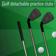 One Golf Club, Portable Left/Right Hand Golf Putting Trainer, Lightweight Practice Club With Clear Markings - Suitable For Indoor And Outdoor Training, Home Golf Practice, Course Practice, Backyard, Etc. A Training Tool For Golf Enthusiasts, Durable Construction, Foldable, Telescopic, Lightweight And Easy To Carry. An Ideal Gift For Golfers. Golf Club, Golf Putting Trainer, The Best Holiday Gift. - Multicolor - View 5