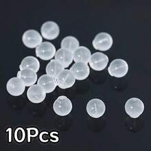 Handmade DIY Jewelry Earring Accessories, Silicone Anti-Slip Anti-Lost Ear Plugs