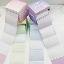 256张/盒 便利贴，自粘便签纸，可移除便签，适用于手写、笔记、提醒，适用于文具、办公桌、学生、教师、办公室工作人员、家庭