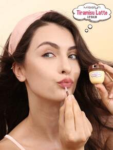 MISSLYN提拉米苏拿铁润唇膏，保湿润唇膏，全天候滋润双唇，富含维生素E、精油和蜂蜜，滋养保湿，淡化细纹和皱纹，品牌美妆，面部彩妆，女士及女孩适用，冬季必备，Y2K风格，时尚百搭，生日礼物、情人节礼物、派对必备、新年礼物，最佳颜色，纯素且不经动物实验 - TIRAMISU LATTE - 查看 7