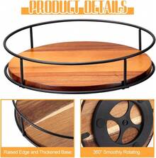 Rastrelliera girevole per lo stoccaggio - Castano - Visualizzare 2