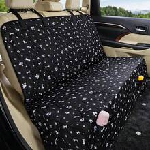 Car Rear Seat Pet Mat, Dirt-Resistant, Wear-Resistant With Storage Pocket, Car Seat Cover - Multicolor - View 9