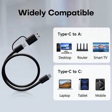 Kodak 柯达便携式M.2 NVMe固态硬盘 1TB 1.8英寸外置USB-C硬盘 512GB高速USB3.2 Type-C二合一硬盘 256GB PSSD 适用于PC - 黑色 - 查看 4