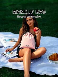 Prada Women's Handbag, Pink Handbag, Backpack, Clutch, Cosmetic Bag, Drawstring Bag, Daily Commute Bag, Gift For Women