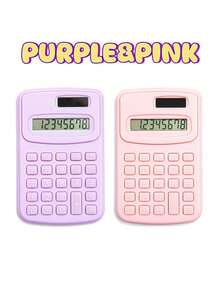 迷你便携式科学计算器/会计袖珍计算器，外观可爱，色彩鲜艳，专为学生设计，开学季必备 - 均碼 - 查看 18