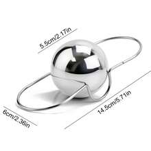 1pc Stainless Steel Espresso Coffee Cooling Ball, Espresso Coffee Cooler, Espresso Machine Accessory - Silver - View 10
