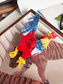 1pc Unique Faux Animal Claw Acetate Clips, Penguin, Lion, Puppy, Duckling, Elephant, Large Hair Clips, Hair Claw, Women Hair Accessories Women Claw Clip - Multicolor - View 20