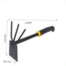 1pc Best-Selling Gardening Hand Tool Set | Wide Trowel/Narrow Trowel/Rake | Durable High-Manganese Steel | Ergonomic Non-Slip Comfortable Handle | Essential For Potted Plant Care And Indoor Gardening Maintenance | Perfect Gift For Gardening Enthusiasts | Designed For Outdoor Activities Including Treasure Hunting, Beach Strolling, Camping And Travel Adventure | Suitable For Indoor And Outdoor Use - Multicolor - View 14