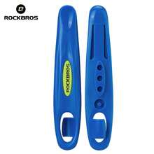 ROCKBROS 1pc Professional POM Bicycle Tyre Lever - Built-In Deflation Valve One Pair Per Order Effortless Removal Essential Bicycle Repair Tool Must-Have Cycling Accessory - Multicolor - View 12