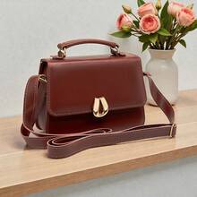 New Collection Women's Mini Crossbody And Hand Bag - 鏽棕色 - 查看 11