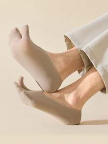 男士分趾袜，薄款透气短袜，夏季休闲男士分趾袜 - 彩色 - 查看 9