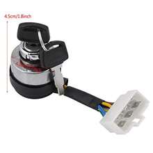 CYPNInterruptor de llave de encendido 6 cables 2.5-6.5KW Interruptor de llave de encendido para generador de gasolina 188F con 2 llavesFashion - 213471723 - Ver 3