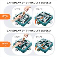 Dog Puzzle Toy Mental Stimulation - Level 3 In 1 Dogs Food Feeder Puzzle Dog Treat Puzzle Feeder Advanced-Mars Green Board - Cấp độ 3 trong 1AdvancedMars Green Board - Xem 7