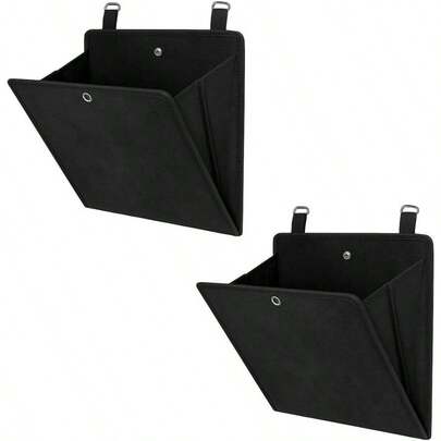 RV Wall Shoe Racks, 2PCS Space Saving Wall Mounted RV Inside Shoe Storage Organizer Racks, Entryway Door Sneakers Hanging Large Deep Pocket, Universal Motorhomes