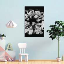 Framed Stray KPOP Boy Group Poster Canvas Wall Art Wall Hanging Birthday Party Background Banner For Living Room Bedroom Dorm Decoration - Multicolor - View 4