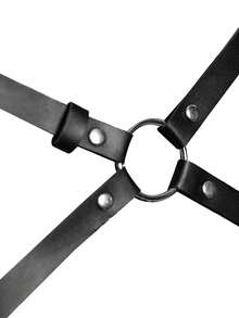 Women's Plus Size Belt, Punk Butt Harness Garter With Bow And Thigh Straps, Rave Outfit Thigh Harness, Women Sexy Lingerie Accessories. - màu đen - Xem 8
