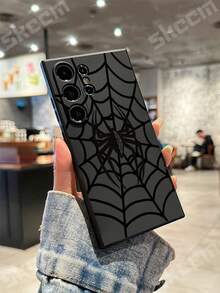 Black Spider Web Soft TPU Phone Case For Galaxy S25 S24 Ultra S23 S22 Plus S20 FE A54 A55 A15 A35 A51 A71 A72 A73 Cover. Holiday Phone Accessories. Waterproof Anti-Fall Scratch Resistant 15 Case Suitable For Gifting To Lovers Fall 1 Hot Selling Item Custom Phone Case 16 Promax Case It Is The Best Gift Choice For Friends Or Family. 17 Pro Case Clear Phone Case Phone Cases Case Minimalist New Style Holiday Gift Valentine's Day Gift Giving 14 Case Festival Gift New Year Special Offer - 白色-2A409 - 查看 9