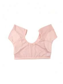 1件/2件装腋下吸汗背心，6种颜色可选，可水洗防汗背心，适合女性和女孩，黑色/白色衬衫垫，保护女性腋下，吸汗垫，透气服装 - 彩色 - 查看 33