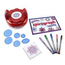 CYPNSpirograph - Animator - La artesanía clásica y la Actividad para Hacer y Dar Vida a innumerables diseños increíbles para Mayores de 8 añosFashion - como en la foto - Ver 3
