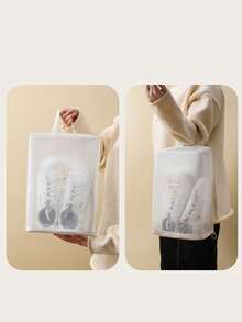 旅行鞋袋，便携式鞋袋，鞋子收纳袋，防水，大容量，鞋子整理器，运动手提袋。 - 彩色 - 查看 6