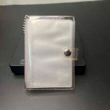 1 件/2 件迷你亮白色相册钥匙扣，16 容量 1 英寸口袋插入式 ID 相册，简约优雅的学生便携式相册 - 無色 - 查看 33