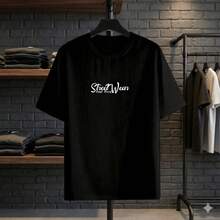 Men's Streetwear T-Shirt Tokyo Skater Unisex New Release 100% Cotton 30.1 Promotion Women's Oversized Plus Size Baby Look - 黑色 - 查看 3