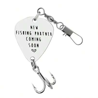 Fishing Spoon With Treble Hook New Fishing Partner Coming Soon Fishing Gifts For Fisherman