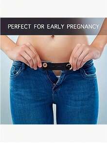 1/3/5件套可调节合金纽扣牛仔裤腰带延长器，弹性腰带延长器，简约风格，弹性腰带纽扣，适合女士牛仔裤和裙子，服装配饰，夏季清凉，海滩，旅行 - 彩色 - 查看 11