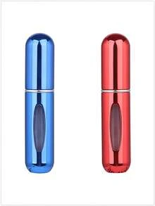 1个/2个/3个/4个/5个装 5毫升便携式迷你香水可填充喷雾瓶，配有香水泵头，适合旅行和户外使用