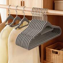 1/5/10/20/60/100个装防滑隐形衣物保护套，超薄节省空间设计，适用于衬衫、裤子、连衣裙等各种衣物，是居家衣橱、零售展示衣架的必备之选。纤薄设计，简约收纳架，坚固耐用的塑料衣架，多功能衣架，家居收纳，时尚精品店适用。