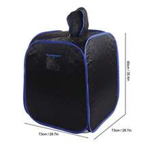 CYPNHEEPDD Sauna portátil para el hogar Kit de Sauna de Vapor Plegable Temperatura Ajustable Forro Interior de Acero 7.9 X 7.5 X 7.5 Pulgadas for Adultos relajación en casa SPA PersonalFashion - 213471723 - Ver 4