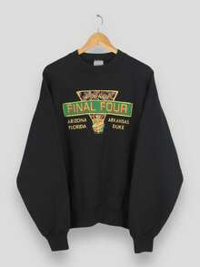 Vintage 1994 Charlotte NCAA Final Four Basketball Sweatshirt  Ch (2) - 黑色 - 查看 2