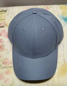 Unisex Basic Plain Adjustable Casual Baseball Cap For Sports, Summer And Sun Protection - Grey - View 5