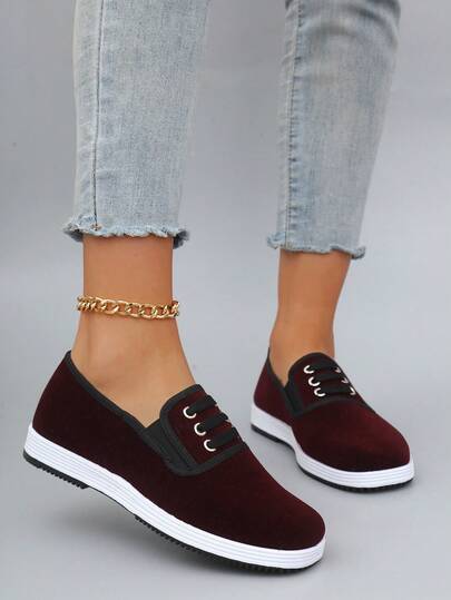 STEPREACH 新款女士休闲运动鞋，网面透气舒适轻便防滑套脚驾驶鞋