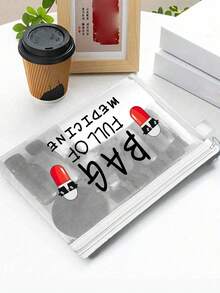 Túi đựng thuốc y tế lưới trong suốt in hình viên thuốc hoạt hình, túi đựng thuốc du lịch trong suốt, thích hợp để đựng thuốc viên, vitamin, thực phẩm chức năng và đồ dùng vệ sinh cá nhân, lý tưởng cho người đi du lịch, người bận rộn, sinh viên và gia đình, tuyệt vời để sử dụng hàng ngày, đi du lịch, mang theo đến văn phòng và các hoạt động ngoài trời, thiết kế trong suốt để dễ dàng nhìn thấy. Túi đựng thuốc, hộp đựng thuốc, hộp đựng thuốc, túi bệnh viện, bộ sơ cứu, túi đựng thuốc, túi lưu trữ thuốc, túi du lịch di động cần thiết cho kỳ nghỉ. - Nhiều màu - Xem 4