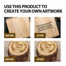 Holzbrenngel, DIY Outdoor Holzbrand Brennpaste für Holz, Leder, Leinwand, Papier - Verschiedenfarbig - Übersicht 8