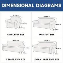 Fundas para sofá - Verde Negruzco - Ver 5