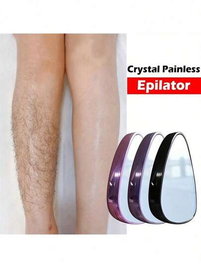 Painless Physical Hair Remover, Crystal Hair Eraser, Easy To Clean And Reusable Body Hair Removal Tool