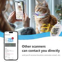 Elastic Cat Collar With Support Compatible With Apple Airtag, Light And Comfortable, Ultra Elastic Necklaces For Cats, Kittens And Puppies, 7.5-12.5 Inches Does Not Contain Airtag QR ID TAG