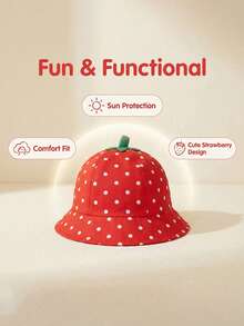 3-8岁儿童轻便透气帽子 - 时尚可爱卡通造型遮阳帽，适合夏季使用 - 1PC - 查看 8