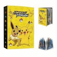 pokemon 120-Card Capacity Pokémon Pikachu Card Album, Pocket Monster Pet Collection Book