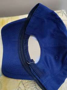 Unisex Basic Plain Adjustable Casual Baseball Cap For Sports, Summer And Sun Protection - Navy Blue - View 2