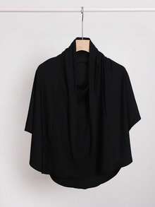 1pc Women's Convenient Tie-Up Muslim Hijab Prayer Jilbab Face Cover Underscarf, Dual-Use For Daily Wear Hijab Outfit - Multicolor - View 8