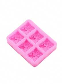 1pc Pink Liquid Silicone Material Silicone Mold, Mini Realistic Food Toy Bee Cookie Silicone Mold For Making Resin Accessories, Cream Gel DIY Phone Case Decoration, Hair Tie, Fridge Magnet, Shoe Buckle, Shoe Flower Decorative Accessories