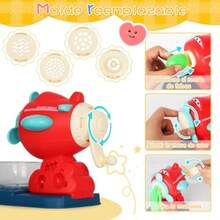 NEW HIFILUZ 48 PCS Cocina de Juguete para Niña Aviones Fideos DIY Set Juguetes para niñas Kitchen Creations con 8 * 2 Plastilinas de Diferentes ColoresRodillo Regalo para s y niñas 3 años - 48 piezas de bricolaje Mquinadefideosdeavin - Ver 3