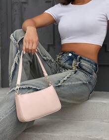 Bolso de hombro Mujer - Rosa - Ver 8