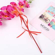 Fairy Princess Magic Star Wand With Ribbons - Plastic, General Party And Ceremony Prop, Non-Electrical Cosplay Accessory, Multipurpose Decorative Stick For Events - 1 Piece/Set - Multicolor - View 8