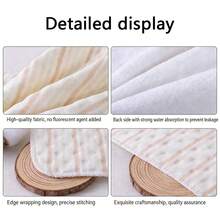Reusable & Washable Hamster Pee Pads - Quick Drying, Anti-Slip, Instant Absorption, Suitable For All Seasons - Multicolor - View 4